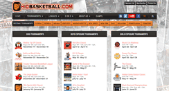 Desktop Screenshot of ohiobasketball.com