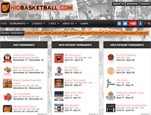 Tablet Screenshot of ohiobasketball.com